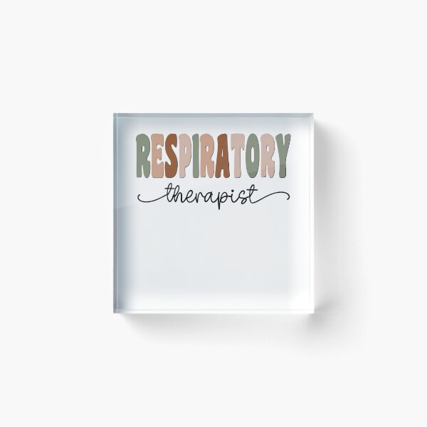 Item preview, Respiratory Therapist Boho Retro Script Design designed and sold by mysticblvd.
