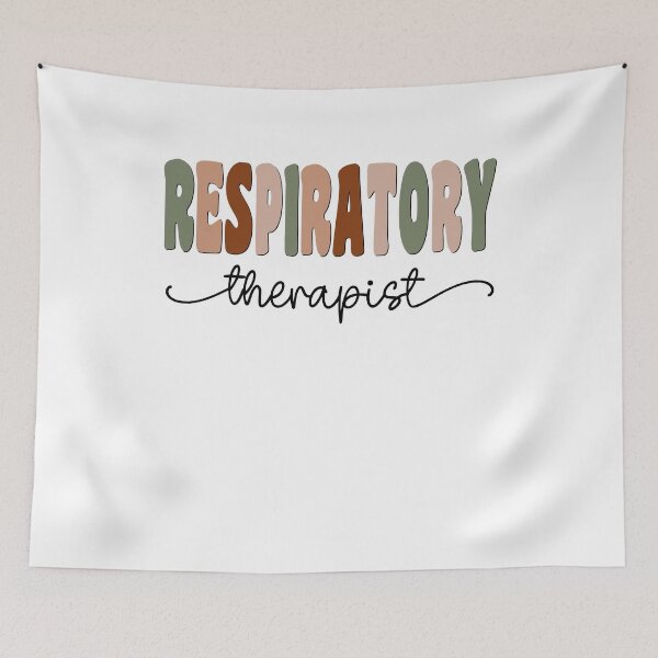 Item preview, Respiratory Therapist Boho Retro Script Design designed and sold by mysticblvd.