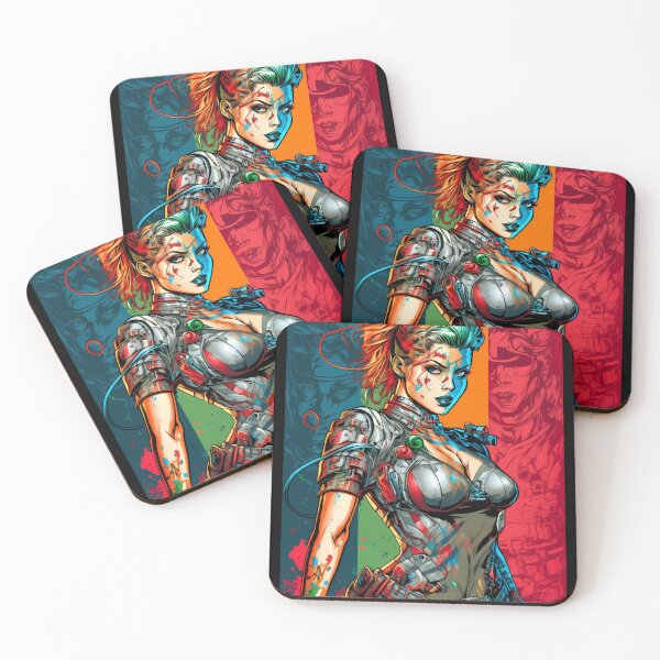 Item preview, Pop Art Cyborg Girl designed and sold by Mitch-Angelo.