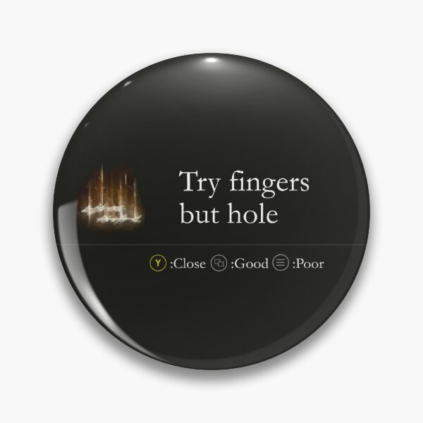 Item preview, Try fingers but hole designed and sold by lobstershorts.
