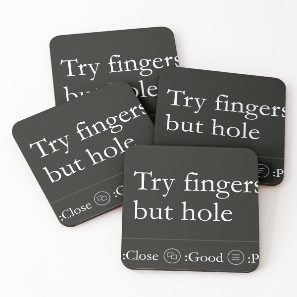 Item preview, Try fingers but hole designed and sold by lobstershorts.