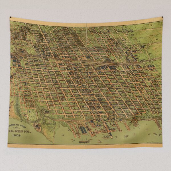Item preview, Erie, Pennsylvania (1909) designed and sold by allhistory.