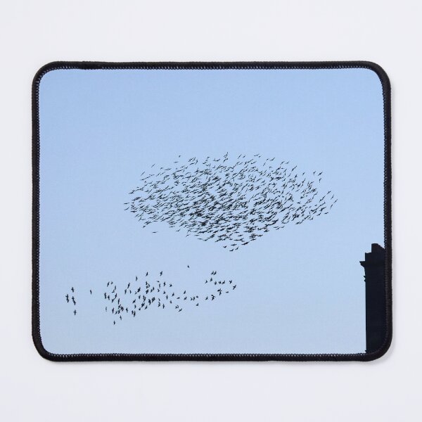 Item preview, Starlings throwing shapes designed and sold by GreyFeatherPhot.