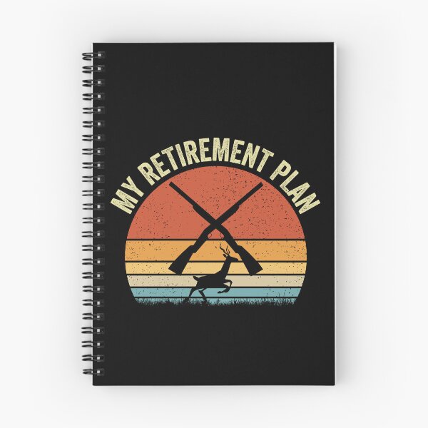 Item preview, My Retirement Plan I Plan on Hunting Hunter Retired Grandpa designed and sold by cimibaka25.