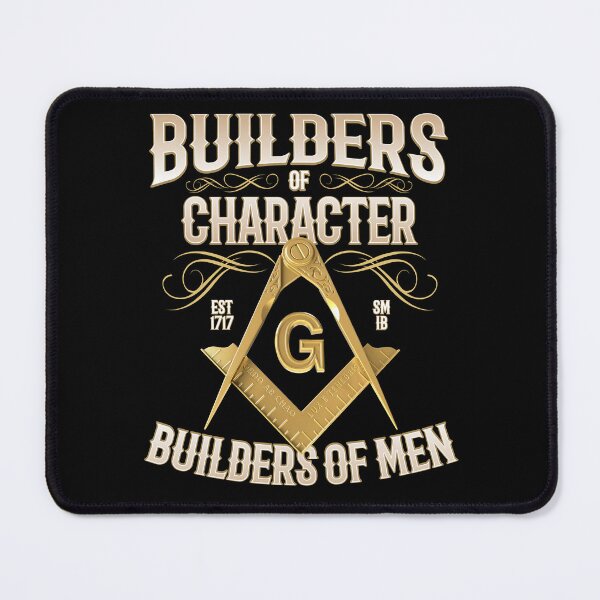 Item preview, Freemason Builders of Character Square and Compass Masonic designed and sold by MasterMasonMade.
