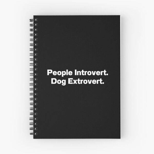 Item preview, People Introvert Dog Extrovert designed and sold by IntrovertWorld.