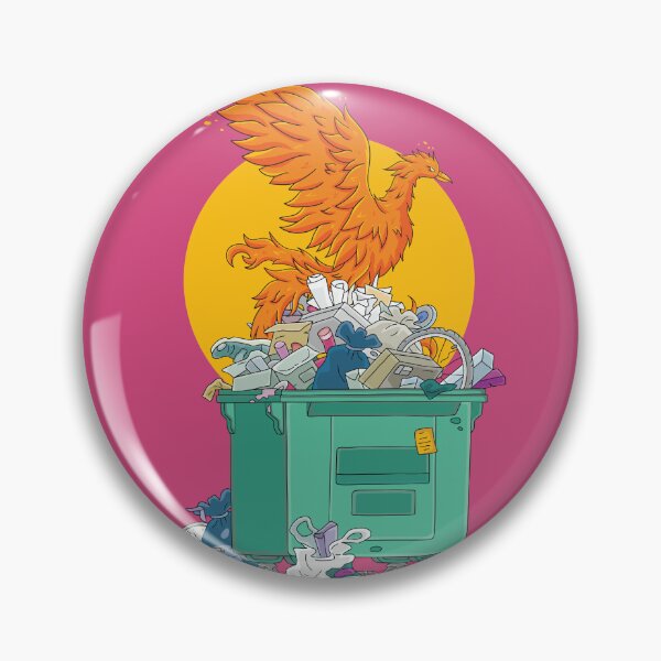 Item preview, Dumpster Phoenix designed and sold by AmuseThings.
