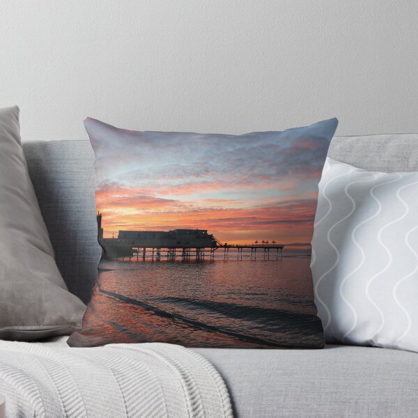 Item preview, Aberystwyth Pier at sunset designed and sold by GreyFeatherPhot.