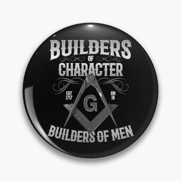 Item preview, Freemason Builders of Character Square and Compass Masonic designed and sold by MasterMasonMade.