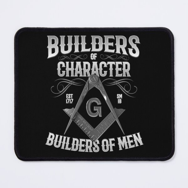 Item preview, Freemason Builders of Character Square and Compass Masonic designed and sold by MasterMasonMade.