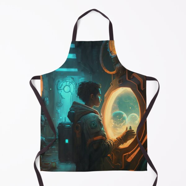 Item preview, The Futuristic Explorers: A Digital Painting of a City Fueled by Technology and Curiosity designed and sold by oanaunciuleanu.