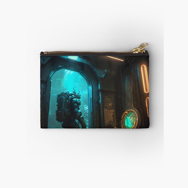 Item preview, The Futuristic Explorers: A Digital Painting of a City Fueled by Technology and Curiosity designed and sold by oanaunciuleanu.