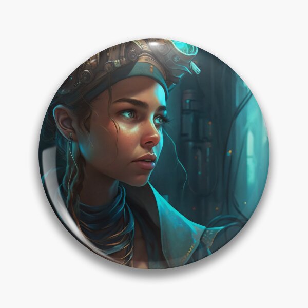 Item preview, The Futuristic Explorers: A Digital Painting of a City Fueled by Technology and Curiosity designed and sold by oanaunciuleanu.
