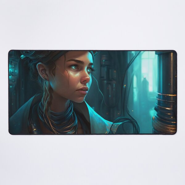 Item preview, The Futuristic Explorers: A Digital Painting of a City Fueled by Technology and Curiosity designed and sold by oanaunciuleanu.