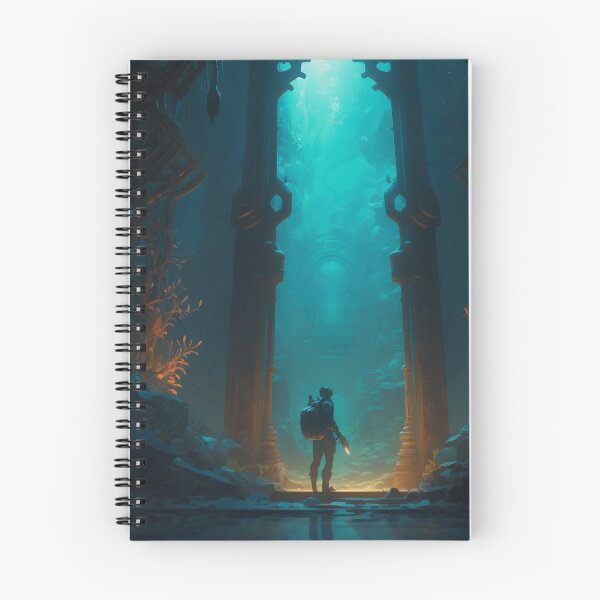 Item preview, The Futuristic Explorers: A Digital Painting of a City Fueled by Technology and Curiosity designed and sold by oanaunciuleanu.