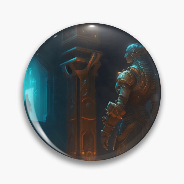 Item preview, The Futuristic Explorers: A Digital Painting of a City Fueled by Technology and Curiosity designed and sold by oanaunciuleanu.