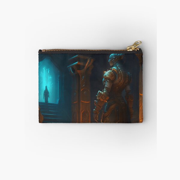 Item preview, The Futuristic Explorers: A Digital Painting of a City Fueled by Technology and Curiosity designed and sold by oanaunciuleanu.