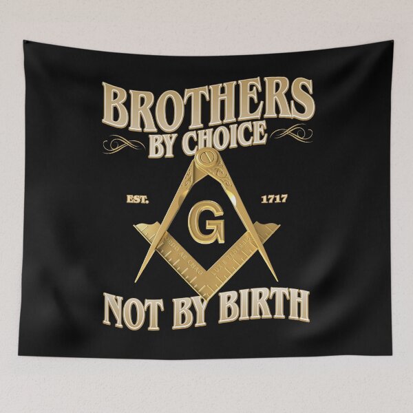 Item preview, Freemason Brothers by Choice Square and Compass Masonic designed and sold by MasterMasonMade.