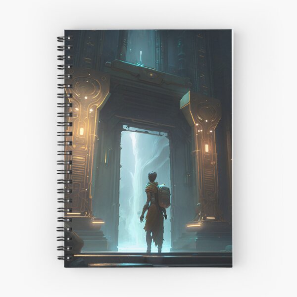 Item preview, The Futuristic Explorers: A Digital Painting of a City Fueled by Technology and Curiosity designed and sold by oanaunciuleanu.