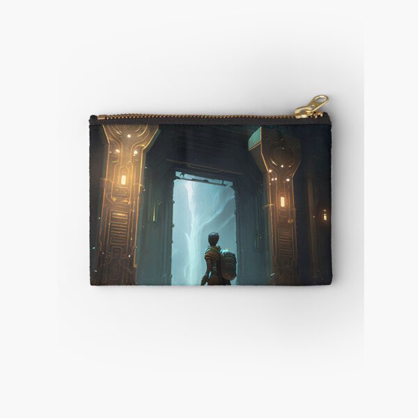 Item preview, The Futuristic Explorers: A Digital Painting of a City Fueled by Technology and Curiosity designed and sold by oanaunciuleanu.