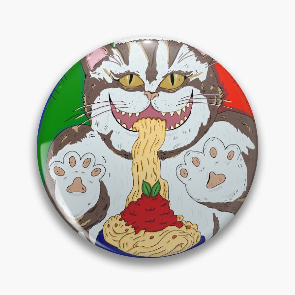 Item preview,  Kitten Eating Spaghetti designed and sold by ragnacold.