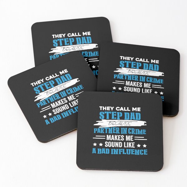 Item preview, Step Dad - Partner in Crime, they call step dad because partner in crime makes me sound like a bad influence designed and sold by RedArtsDesign.
