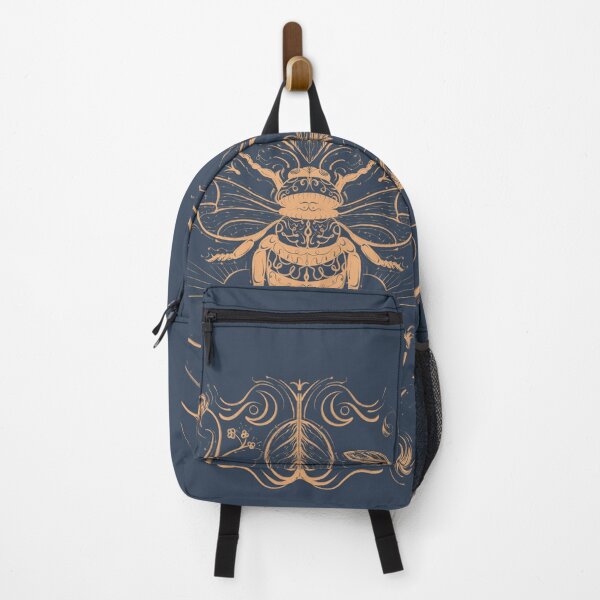 Item preview, Bumblebee illustration with navy blue background designed and sold by AYA ..