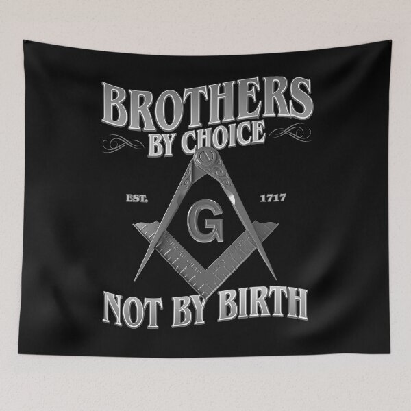 Item preview, Freemason Brothers by Choice Square and Compass Masonic designed and sold by MasterMasonMade.