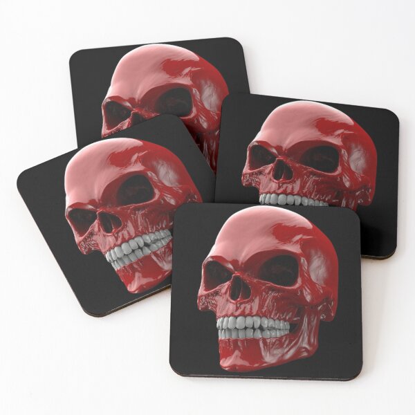 Item preview, red skull designed and sold by ViejoWill.