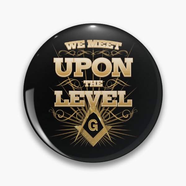 Item preview, Freemason Meet Upon The Level Square and Compass Masonic designed and sold by MasterMasonMade.
