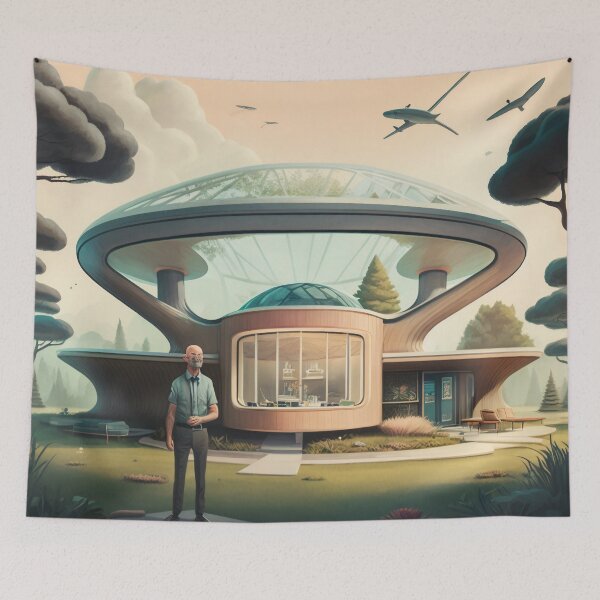 Item preview, Soooooo mushrooms in my mid century designed and sold by Miguelamarte.