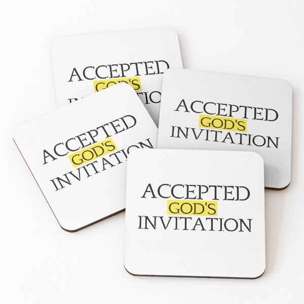 Item preview, Accepted God's Invitation designed and sold by Tish K..