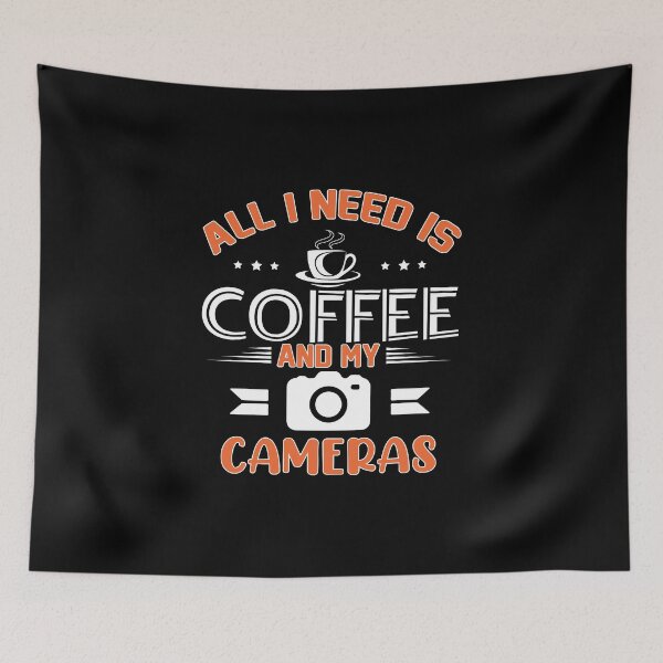Item preview, Coffee and Camera - The Perfect Combination, all i need is coffee and my camera designed and sold by RedArtsDesign.