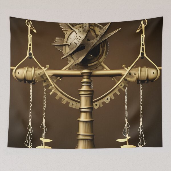 Item preview, Steampunk Libra designed and sold by blakcirclegirl.
