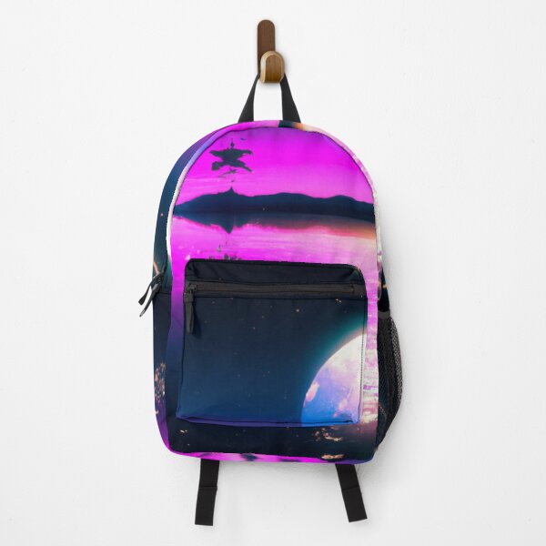 Item preview, Modern art, moon and shooting star designed and sold by CreatTInfinity.