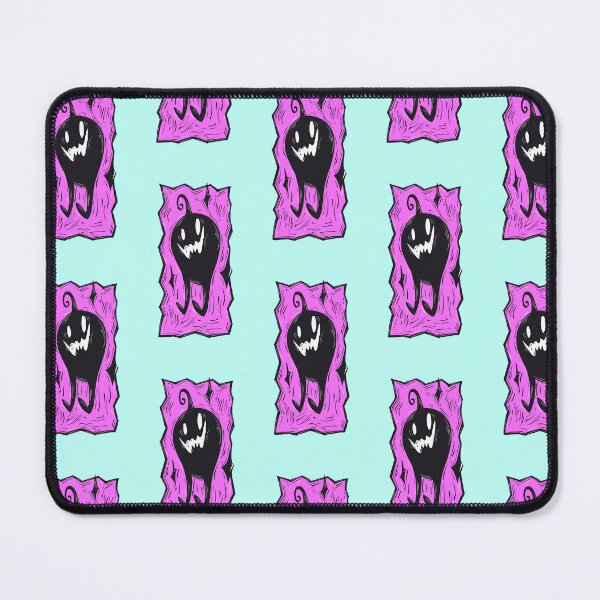Item preview, Krobus Linocut [ Pink Version ] designed and sold by YetiStardust.