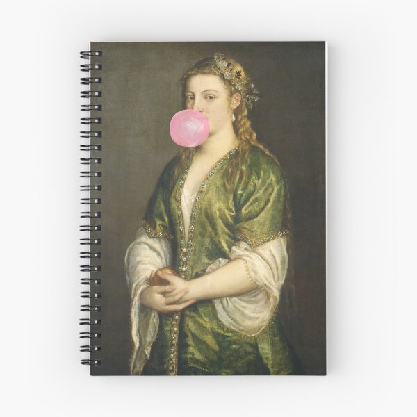 Item preview, Portrait of a lady (with gum) designed and sold by CastlesClassics.