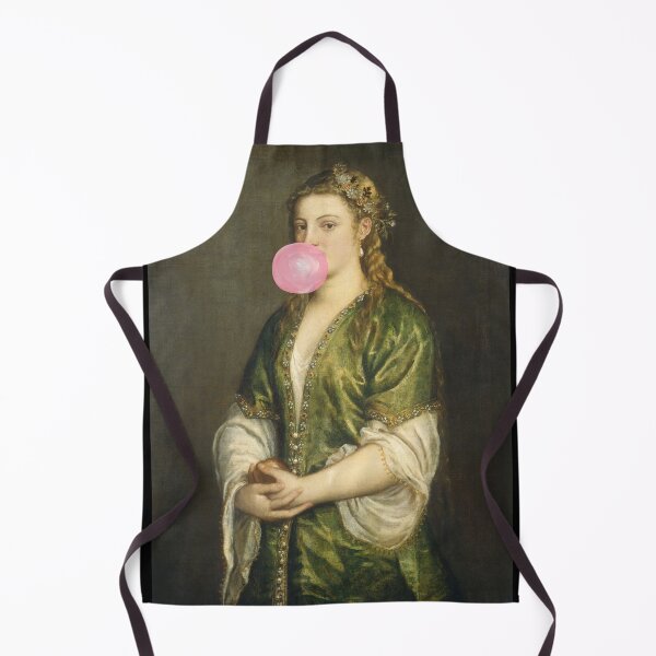 Item preview, Portrait of a lady (with gum) designed and sold by CastlesClassics.