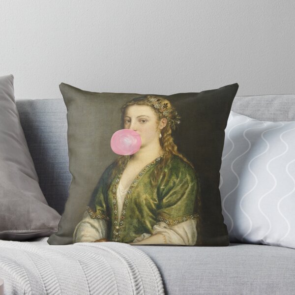 Item preview, Portrait of a lady (with gum) designed and sold by CastlesClassics.