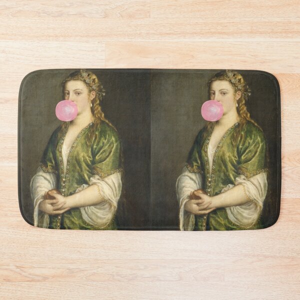 Item preview, Portrait of a lady (with gum) designed and sold by CastlesClassics.