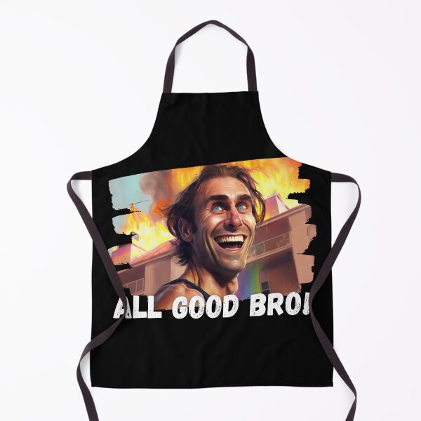 Item preview, All good bro! (just all on fire) designed and sold by FullOfCare.