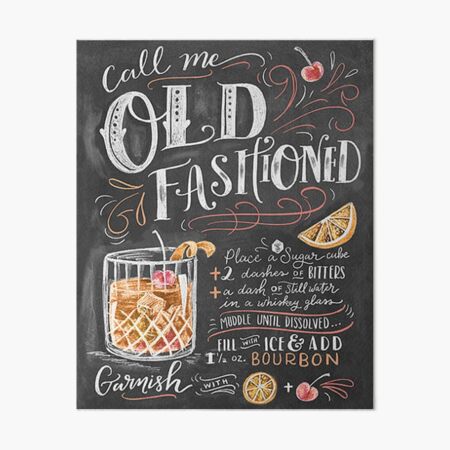 Old Fashioned Art Board Print