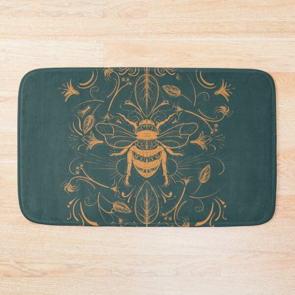 Item preview, Bumblebee illustration with green background  designed and sold by AYA ..