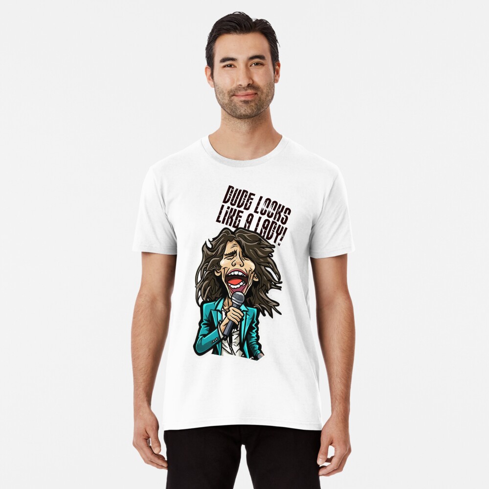 "Dude looks like a lady!" Sticker for Sale by fr4nk87 | Redbubble