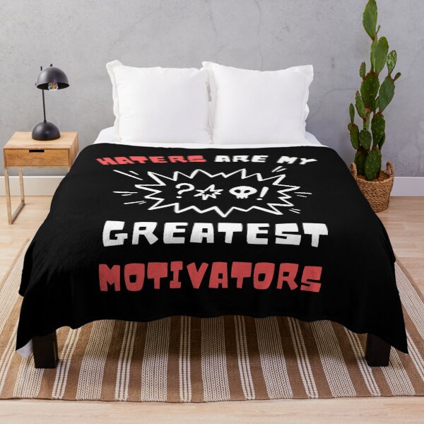 Item preview, Haters Are My Greatest Motivators Cartoon Design designed and sold by SimpliText.