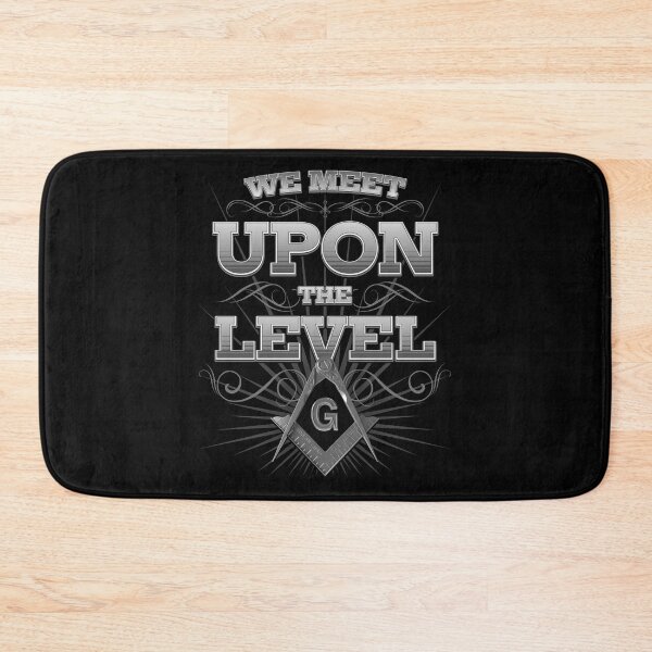 Item preview, Freemason Meet Upon The Level Square and Compass Masonic designed and sold by MasterMasonMade.