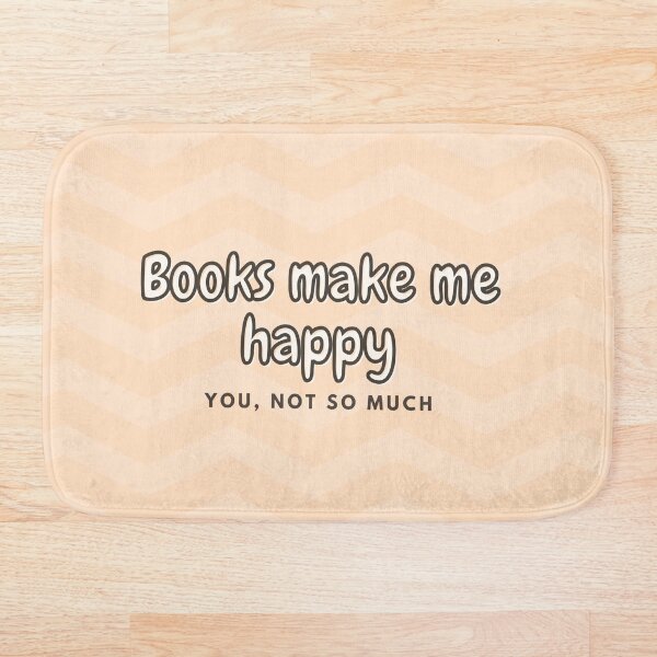 Item preview, Books make me happy (version 3) designed and sold by Loki-landia.