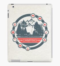 Camping iPad Case/Skin