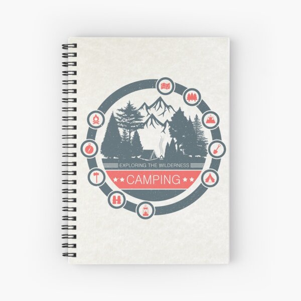 Camping Spiral Notebook