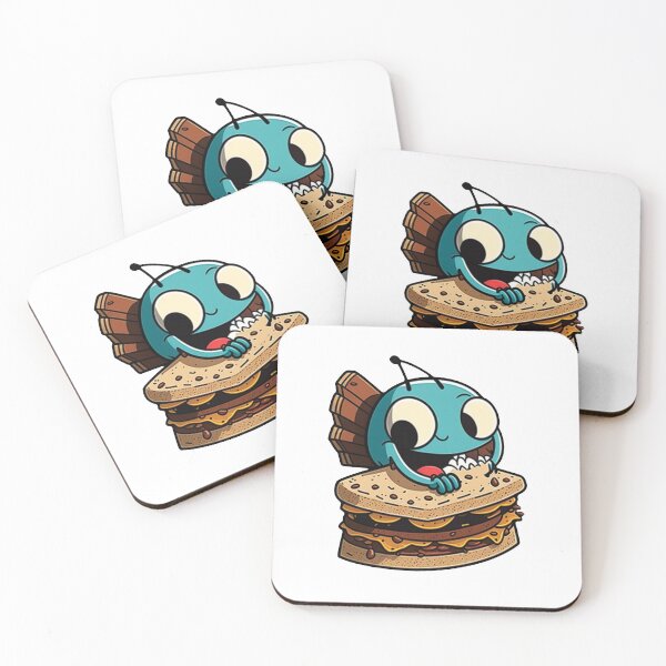Item preview, Fly Eating Bread designed and sold by AstroStickerCo.